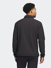 adidas Golf Ultimate365 Tour WIND.RDY Quarter Zip Pullover Black Jacket - Image 2 of 6