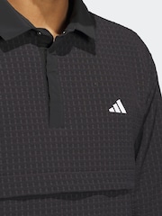 adidas Golf Ultimate365 Tour WIND.RDY Quarter Zip Pullover Black Jacket - Image 4 of 6