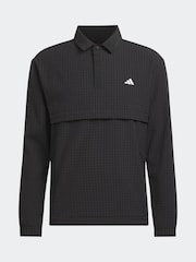 adidas Golf Ultimate365 Tour WIND.RDY Quarter Zip Pullover Black Jacket - Image 6 of 6