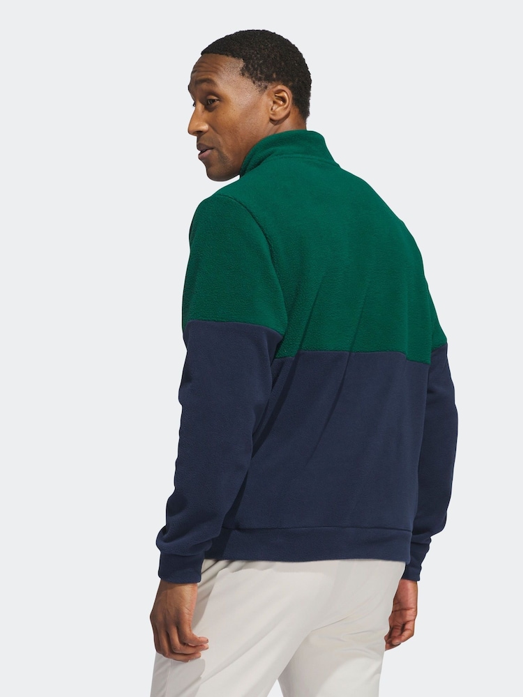 adidas Golf Ultimate365 Fleece Quarter Zip Pullover Fleece - Image 2 of 6