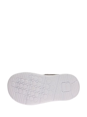 Clarks Grey Pewter Ath Flux Toddler Trainers - Image 7 of 7