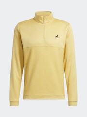 adidas Golf Ultimate365 Textured Quarter Zip Top - Image 6 of 6