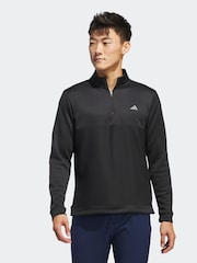 adidas Golf Ultimate365 Textured Quarter Zip Top - Image 1 of 6