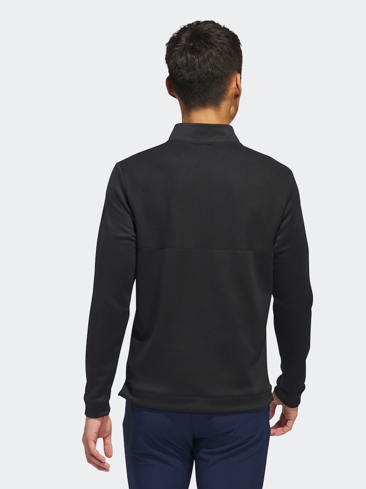 adidas Golf Ultimate365 Textured Quarter Zip Top - Image 2 of 6