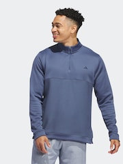 adidas Golf Ultimate365 Textured Quarter Zip Top - Image 1 of 6