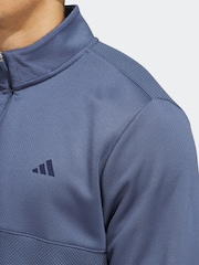 adidas Golf Ultimate365 Textured Quarter Zip Top - Image 4 of 6
