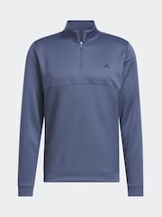 adidas Golf Ultimate365 Textured Quarter Zip Top - Image 6 of 6