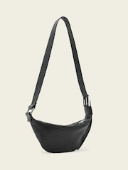 AllSaints Black Luna Cross-Body Bag - Image 4 of 7