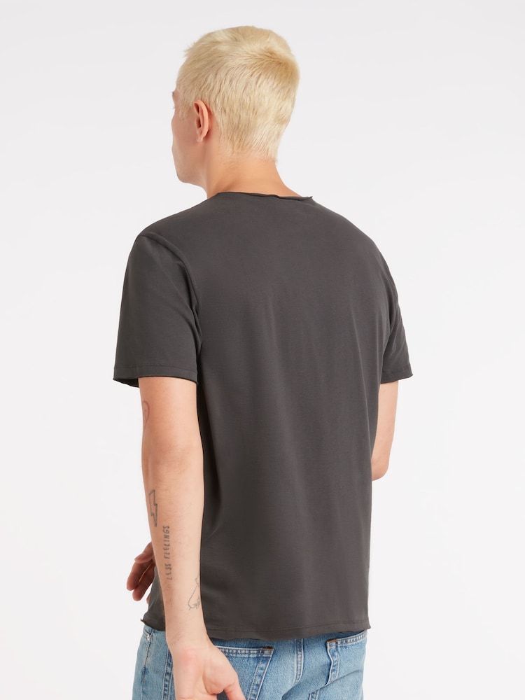 Amplified Grey Floyd On The Run Crew 100% Cotton T-Shirt - Image 2 of 4