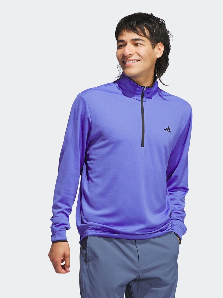 adidas Golf Lightweight Quarter Zip Top - Image 1 of 4