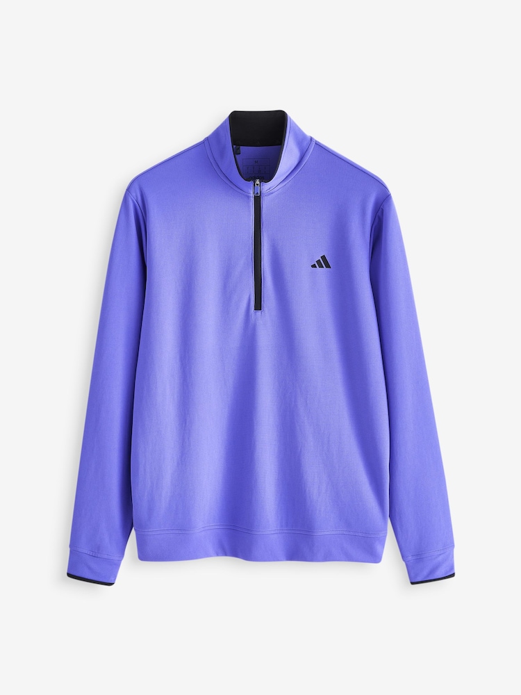 adidas Golf Lightweight Quarter Zip Top - Image 4 of 4