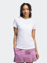 adidas Golf Green Ultimate365 Rib Mix T-Shirt - Image 1 of 7
