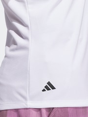 adidas Golf Green Ultimate365 Rib Mix T-Shirt - Image 5 of 7