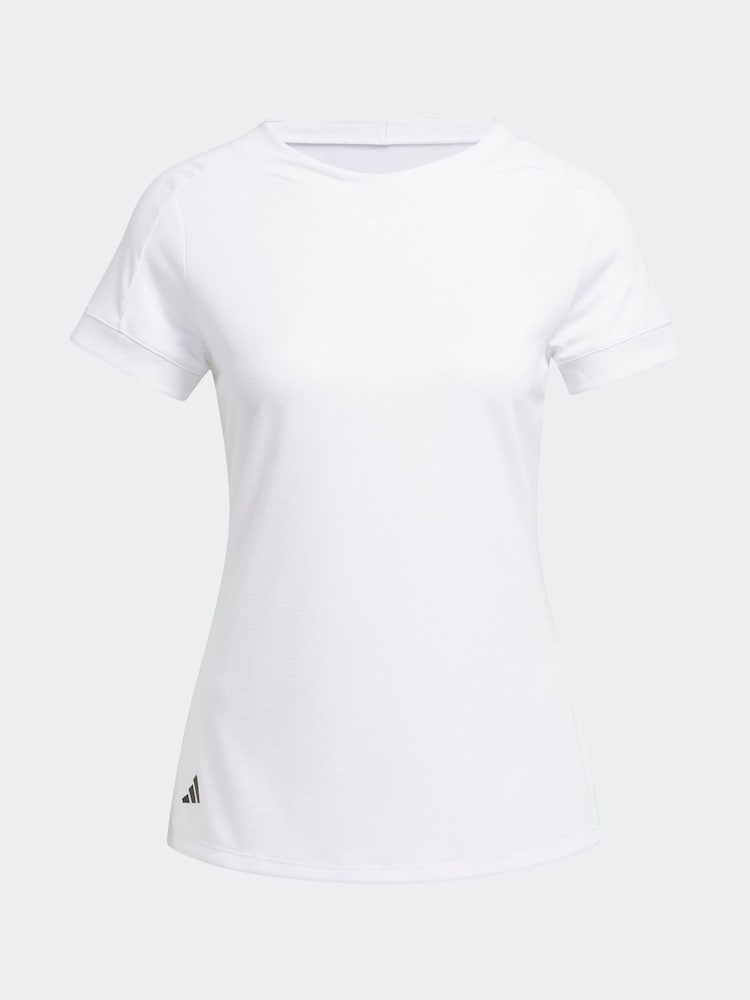 adidas Golf Green Ultimate365 Rib Mix T-Shirt - Image 7 of 7