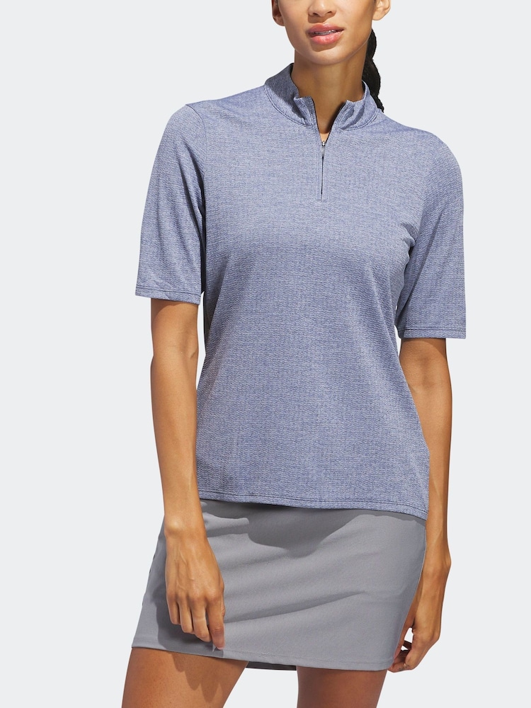 adidas Golf Green Ultimate365 HEAT.RDY Polo Shirt - Image 2 of 7