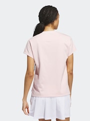 adidas Golf Pink Goto Crew T-Shirt - Image 2 of 6