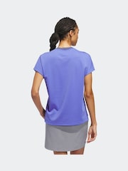 adidas Golf Pink Goto Crew T-Shirt - Image 2 of 7