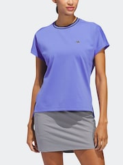 adidas Golf Pink Goto Crew T-Shirt - Image 3 of 7