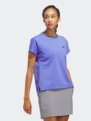 adidas Golf Pink Goto Crew T-Shirt - Image 4 of 7