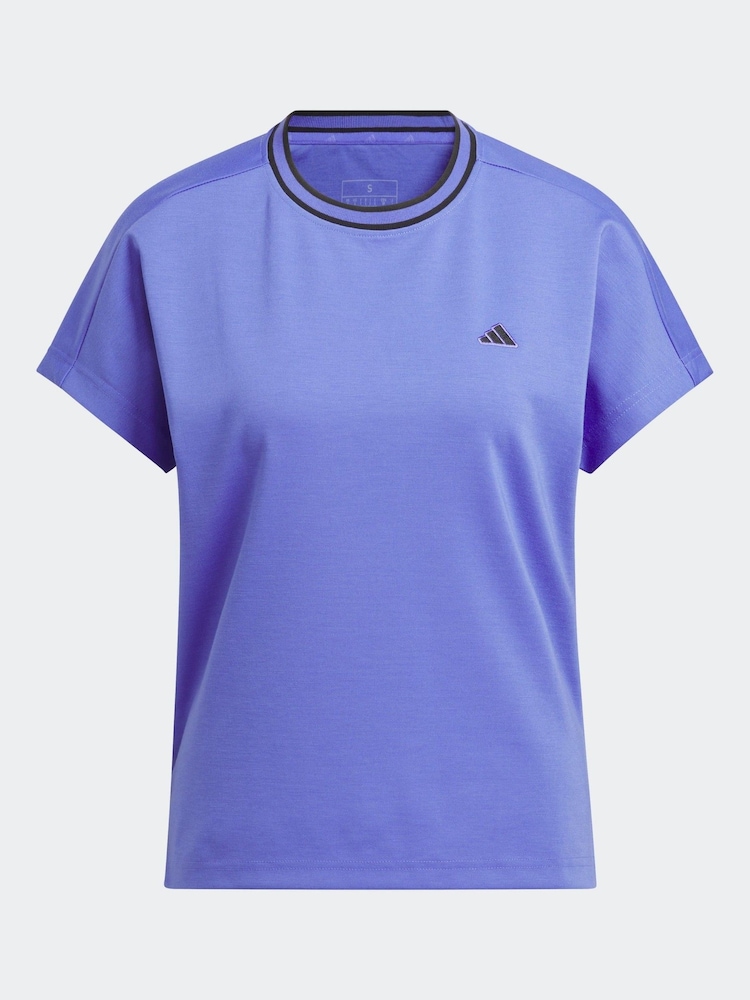 adidas Golf Pink Goto Crew T-Shirt - Image 7 of 7