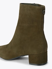Carvela Green Padova Suede Ankle Boots - Image 4 of 4