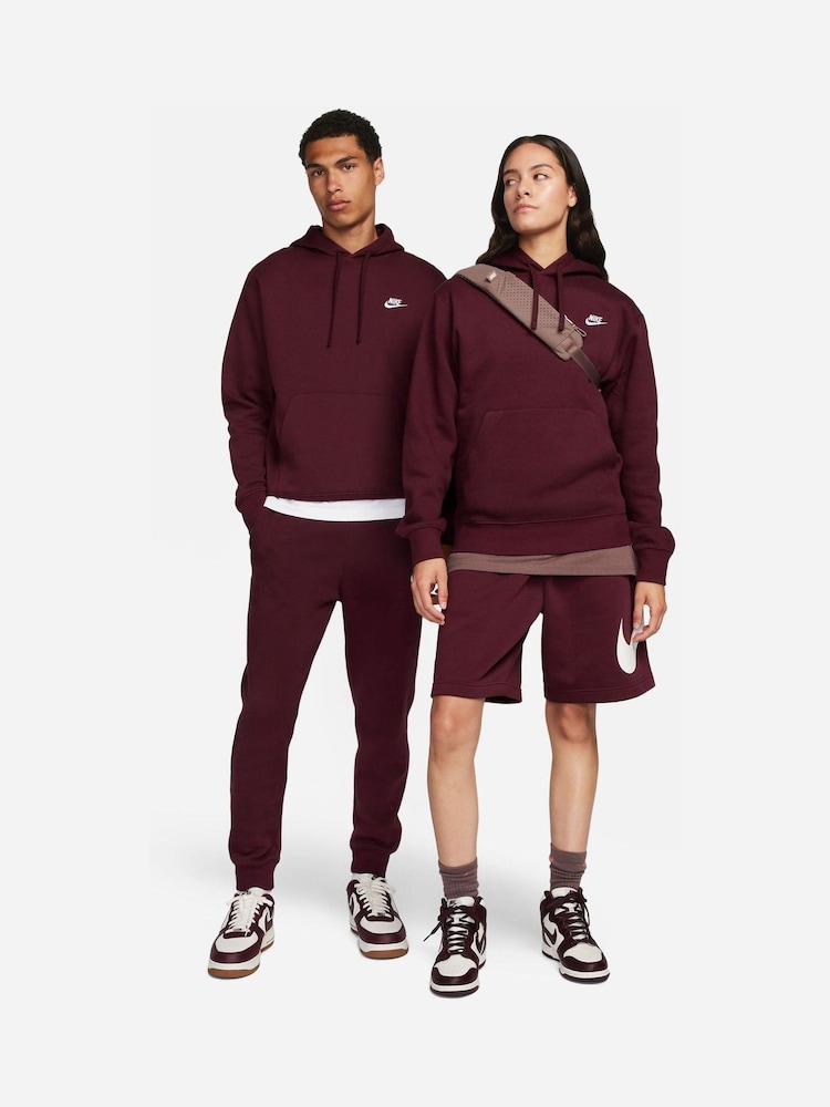 Maro roșcat - Hanorac fără fermoar Nike Club  - Image 1 of 13