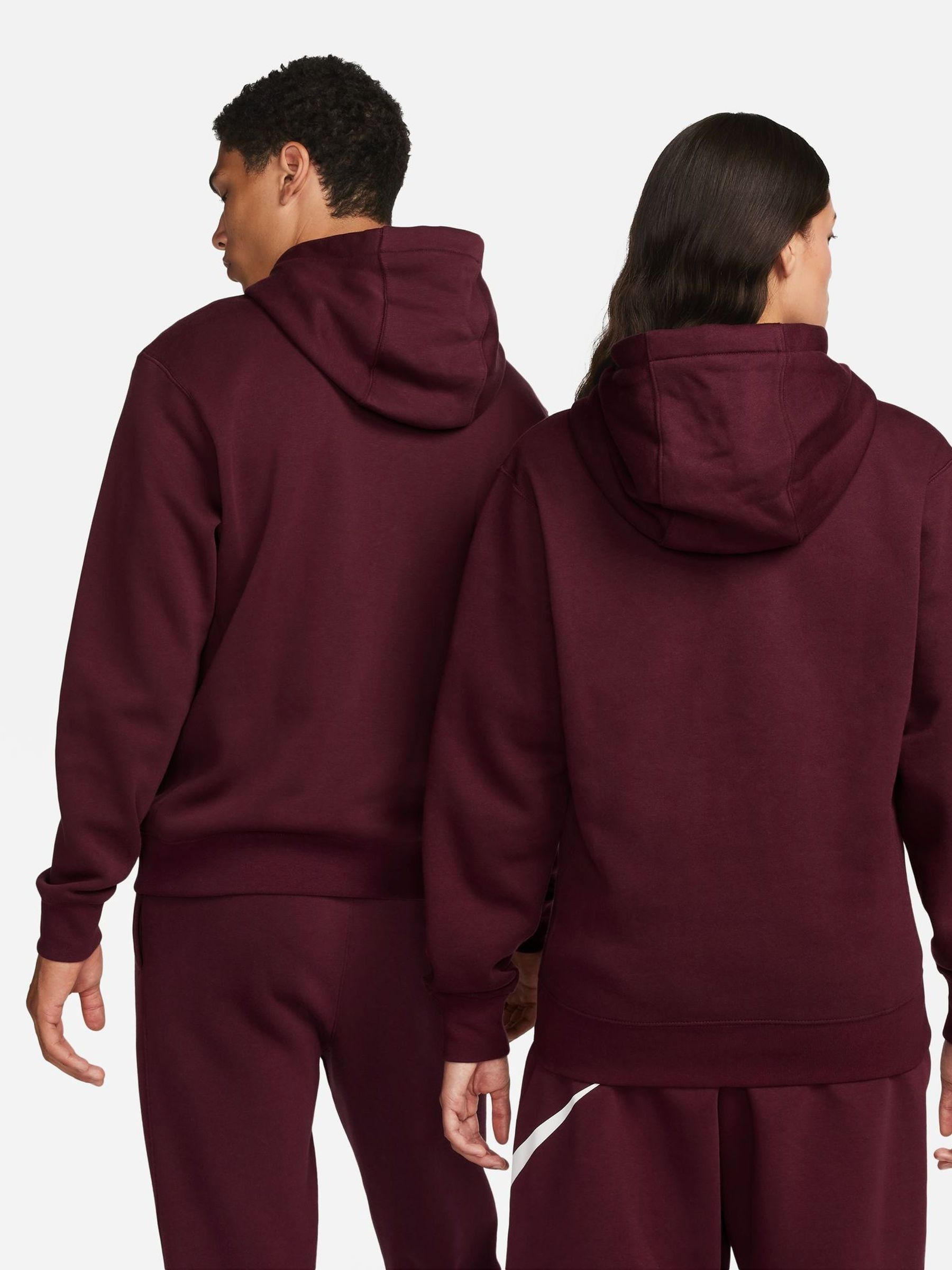 Survetement nike rouge bordeaux store