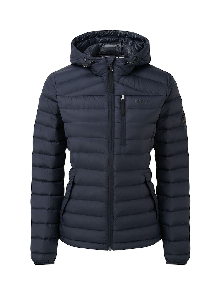 Blau - Tog 24 Drax Daunenjacke mit weitem Stehkragen - Bild 4 von 4 Blau - Tog 24 Drax Daunenjacke mit weitem Stehkragen - Bild 4 von 4