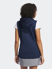 adidas Golf Navy Ultimate365 COLD.RDY Full Zip Gilet - Image 2 of 7