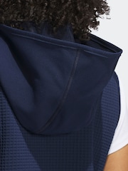 adidas Golf Navy Ultimate365 COLD.RDY Full Zip Gilet - Image 5 of 7