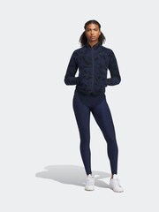 adidas Golf Navy Ultimate365 Printed Fleece Jacket - Image 4 of 6