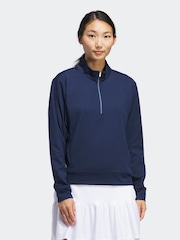 adidas Golf Navy Ultimate365 Half Zip Layering Top - Image 1 of 6