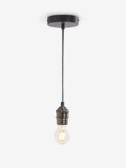 Brushed Chrome Industrial Style Cable Kit - Image 3 of 6