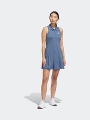 adidas Golf Womens Blue Ultimate365 Tour Pleated Dress - Image 1 of 11