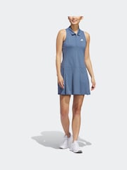 adidas Golf Womens Blue Ultimate365 Tour Pleated Dress - Image 3 of 11