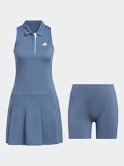 adidas Golf Womens Blue Ultimate365 Tour Pleated Dress - Image 9 of 11