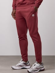 Gym King Red Pro Logo Wine Red Joggers - Image 3 of 4