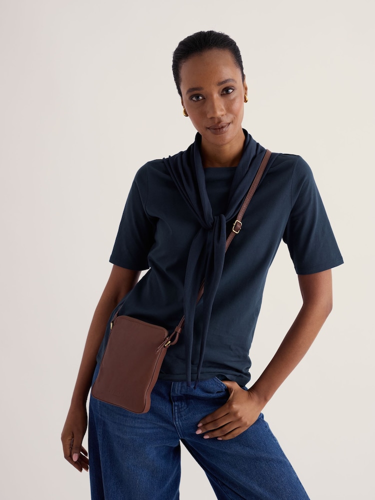 Seasalt Cornwall Brown Kenwyn Phone Bag - Image 1 of 6 Seasalt Cornwall Brown Kenwyn Phone Bag - Image 1 of 6