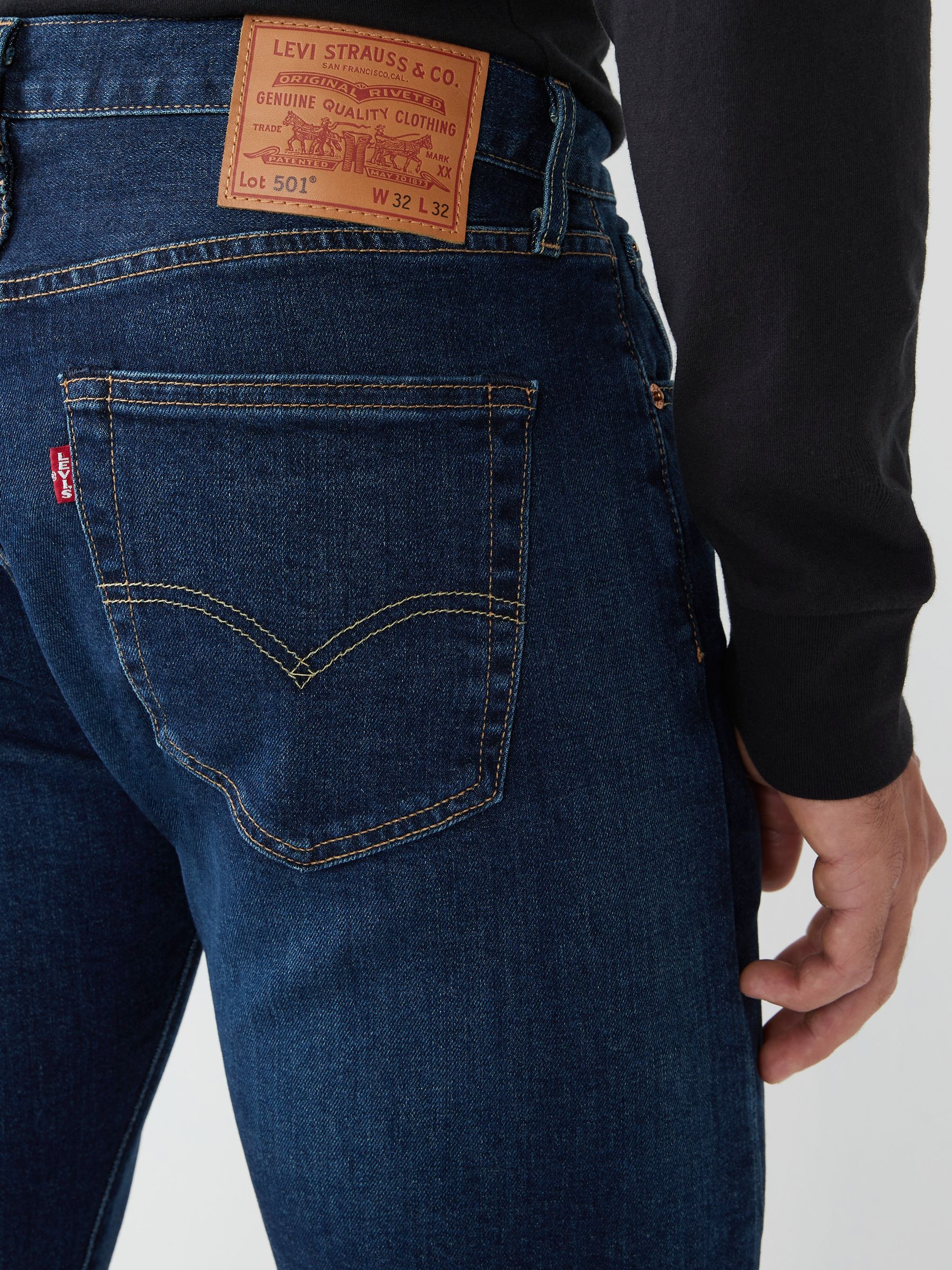 Buy Levi's® Do The Rump Denim Blue 501® Original Straight Jeans from ...