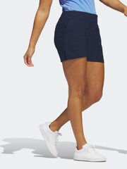 adidas Golf Navy Pintuck 5-Inch Pull-On Golf Shorts - Image 3 of 6