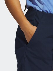 adidas Golf Navy Pintuck 5-Inch Pull-On Golf Shorts - Image 5 of 6