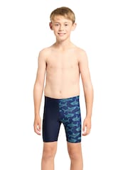 Zoggs Blue Mid Jammer Swimsuit - Image 1 of 7