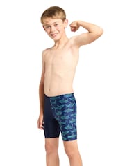 Zoggs Blue Mid Jammer Swimsuit - Image 2 of 7