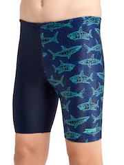 Zoggs Blue Mid Jammer Swimsuit - Image 3 of 7