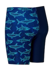 Zoggs Blue Mid Jammer Swimsuit - Image 7 of 7