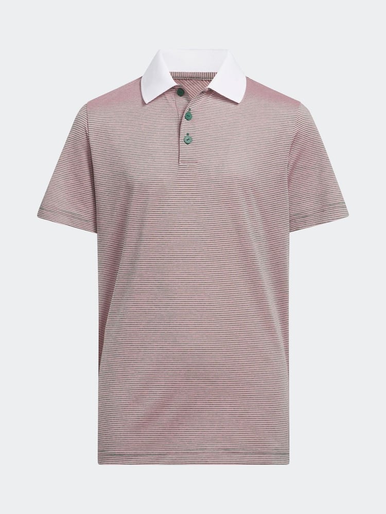 adidas Golf Striped Polo Shirt - Image 1 of 5