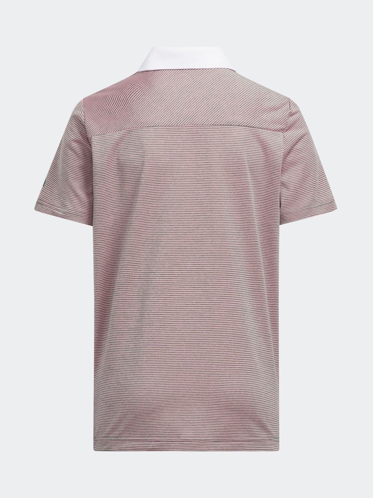 adidas Golf Striped Polo Shirt - Image 2 of 5