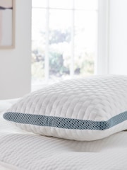 Silentnight Geltex Premier Cool 100% Cotton Pillow - Image 1 of 4