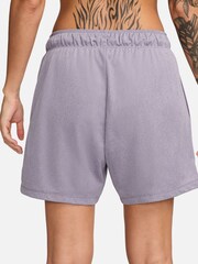 Nike Purple Dri-FIT Attack Fitness Mid Rise 5" Unlined Shorts - Image 3 of 6