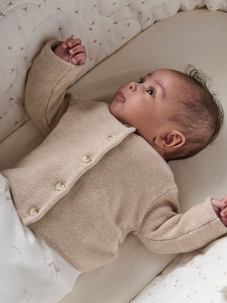 Mamas & Papas Textured Knit Cardigan - Image 1 of 4